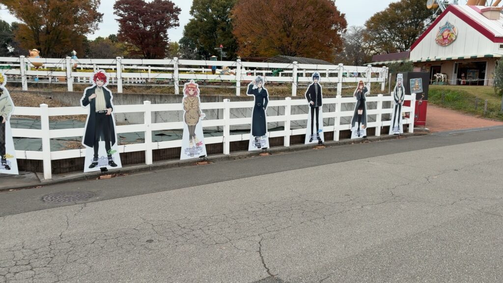 からぴちの等身大パネル